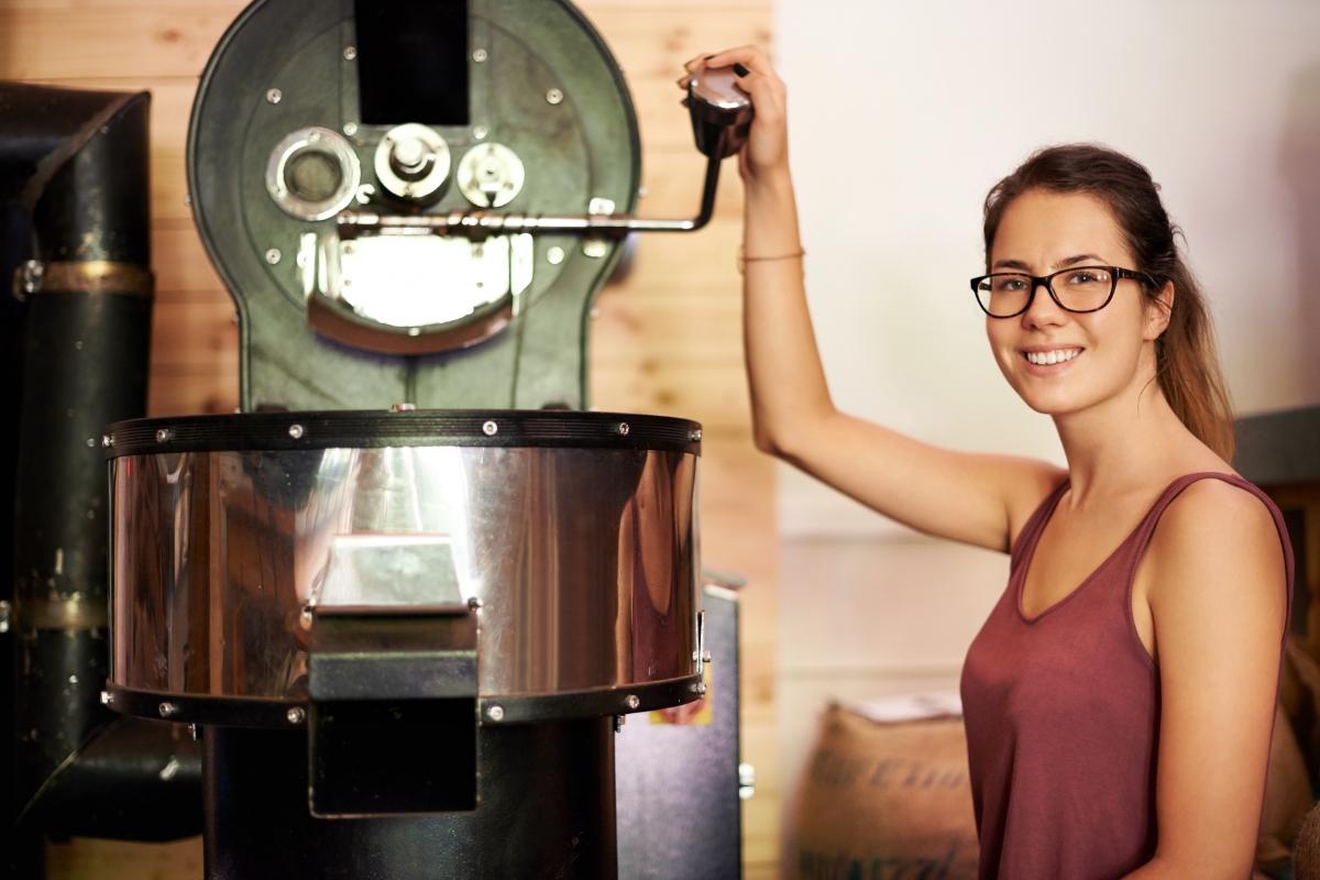 Gigi’s Coffee Roasters in Washington, DC, specializing in freshly roasted specialty coffee beans and small-batch coffee roasting.